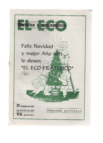 El Eco Filatelico y Numismatico numero 0825: El madrileño diario ABC