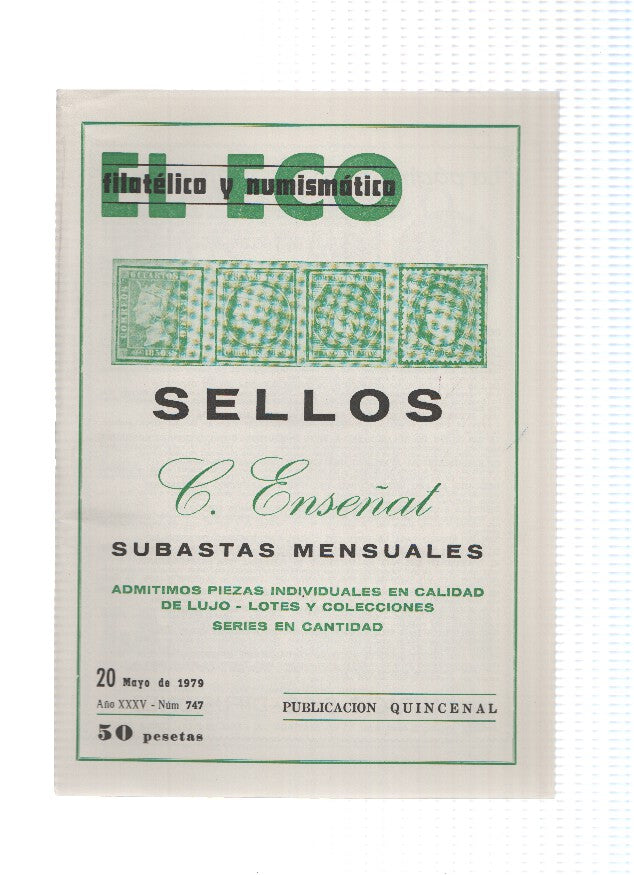 El Eco Filatelico y Numismatico numero 0747: Exposicion EXFIHISBRI