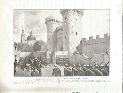 LAMINA 4227: Martinez Campos sofoca el conato cantonal de Valencia 1873