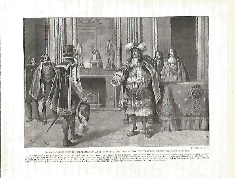 LAMINA 4246: El embajador de España ante Luis XIV en 1660