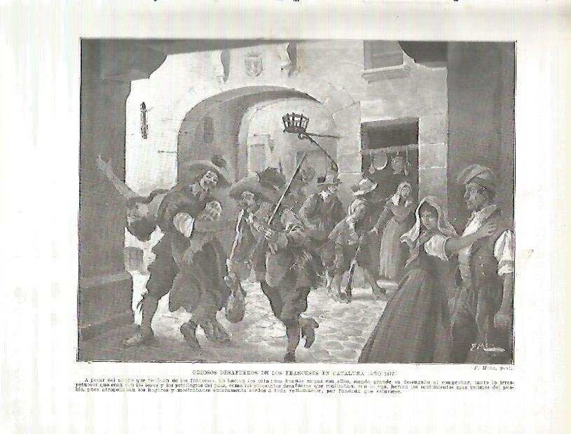 LAMINA 4247: Desafueros de los franceses en Catalunya (año 1647)