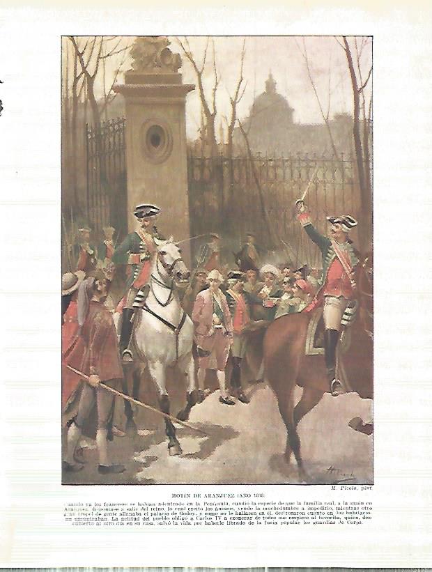 LAMINA 4265: Motin de Aranjuez en 1808