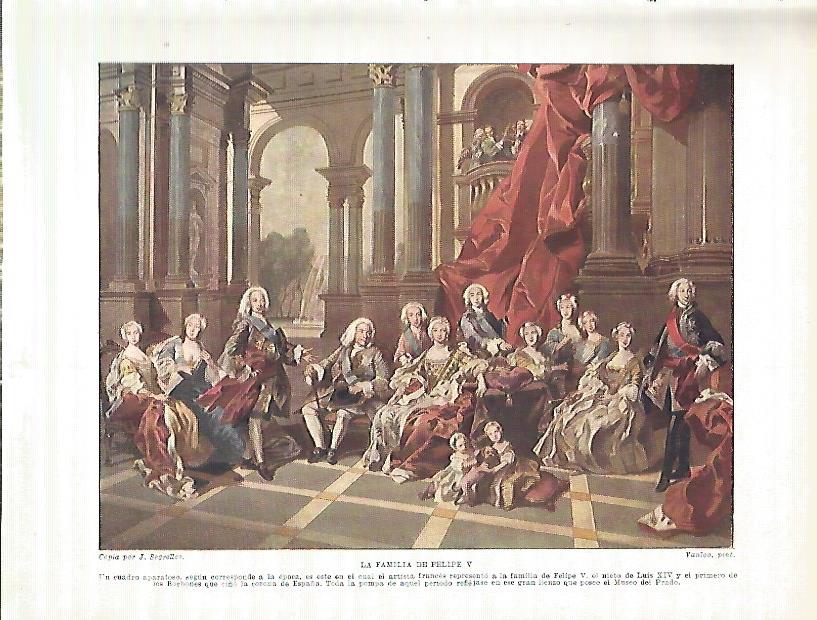 LAMINA 4276: La familia de Felipe V