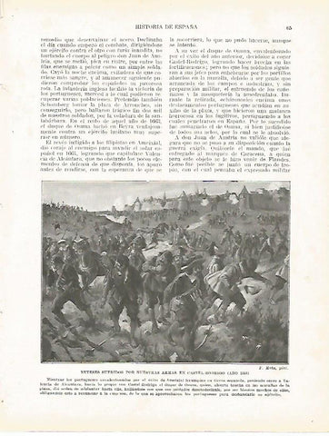 LAMINA 4309: Derrotas en Castel Rodrigo en 1664