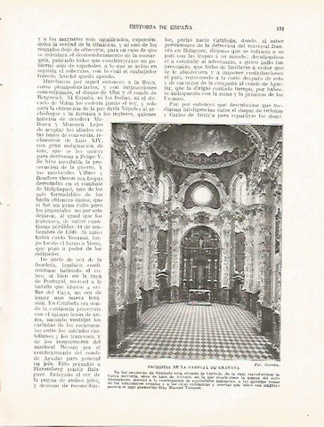 LAMINA 4340: Sacristia de la Cartuja de Granada