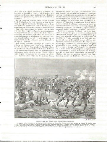 LAMINA 4393: Derrota de los franceses en Sevilla en 1812