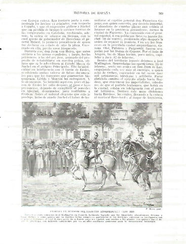 LAMINA 4396: Entrada en Burdeos del ejercito anglohispano en 1814