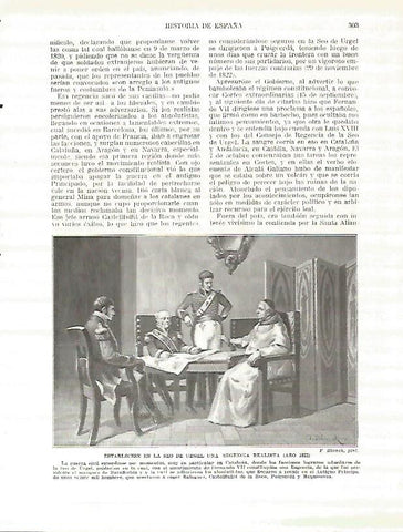 LAMINA 4413: Establecimiento de la regencia realista en la Seu d Urgell en 1822