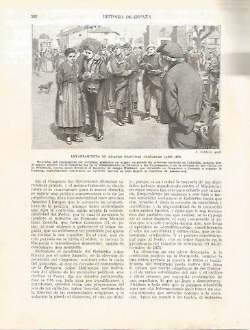 LAMINA 4454: Levantamiento carlista de 1872