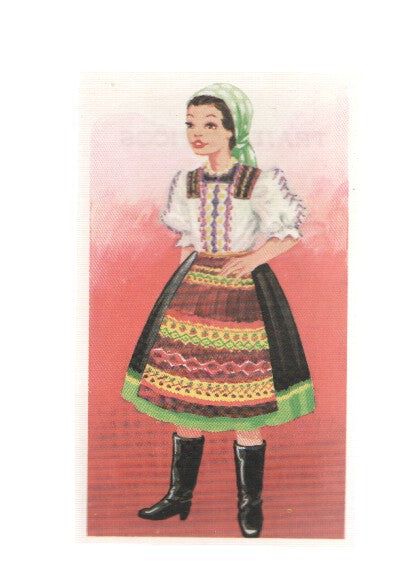 Cromos: Trajes tipicos de todo el mundo numero 206: U.R.S.S