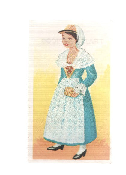 Cromos: Trajes tipicos de todo el mundo numero 204: Suiza