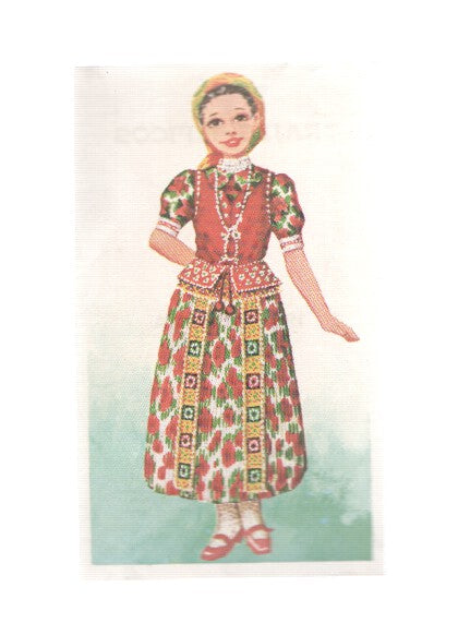Cromos: Trajes tipicos de todo el mundo numero 195: Rumania