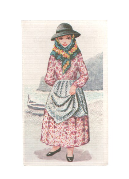 Cromos: Trajes tipicos de todo el mundo numero 192: Portugal