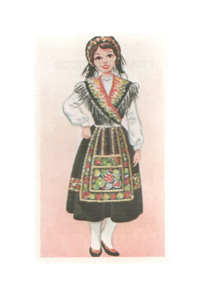 Cromos: Trajes tipicos de todo el mundo numero 191: Portugal