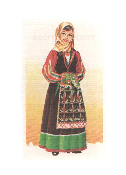 Cromos: Trajes tipicos de todo el mundo numero 180: Italia