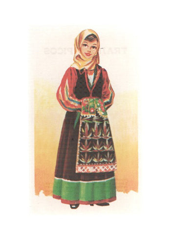 Cromos: Trajes tipicos de todo el mundo numero 180: Italia
