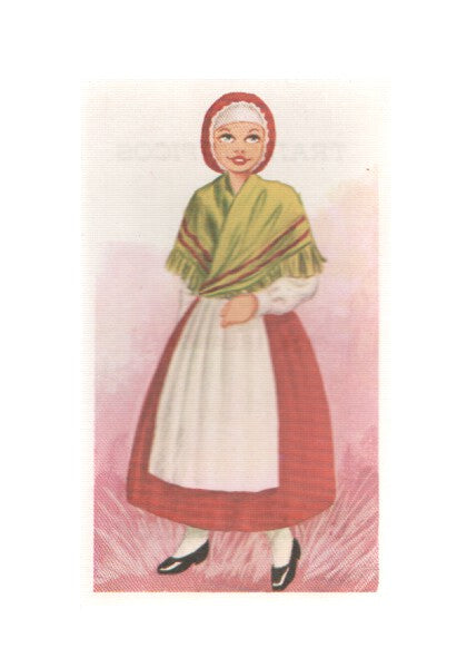 Cromos: Trajes tipicos de todo el mundo numero 174: Irlanda