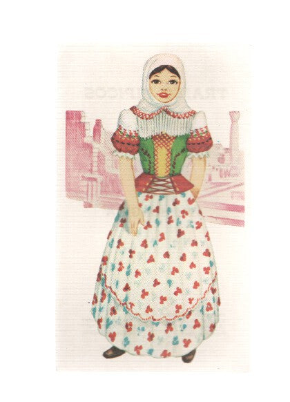 Cromos: Trajes tipicos de todo el mundo numero 171: Hungria