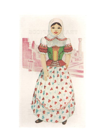 Cromos: Trajes tipicos de todo el mundo numero 171: Hungria