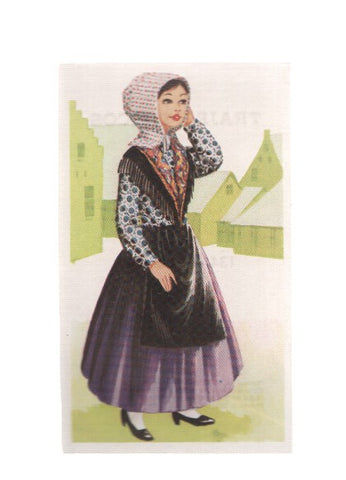 Cromos: Trajes tipicos de todo el mundo numero 134: Belgica