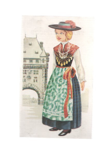 Cromos: Trajes tipicos de todo el mundo numero 127: Alemania
