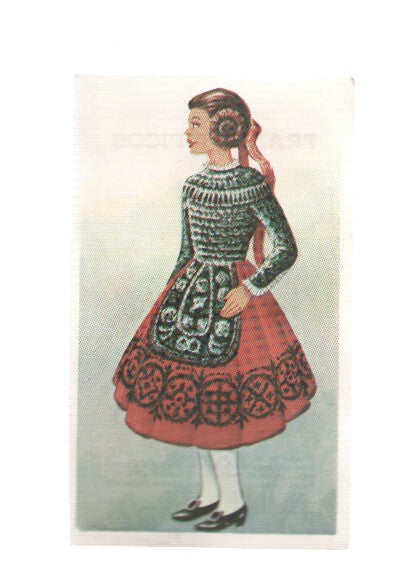 Cromos: Trajes tipicos de todo el mundo numero 118: Valladolid