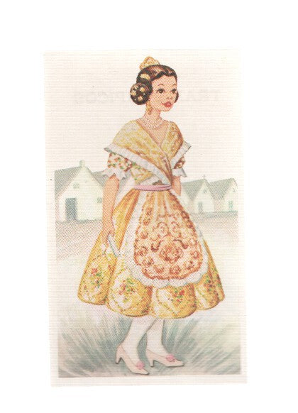 Cromos: Trajes tipicos de todo el mundo numero 117: Valencia