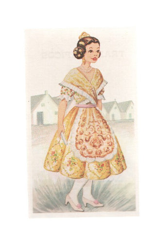 Cromos: Trajes tipicos de todo el mundo numero 117: Valencia