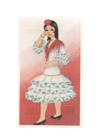 Cromos: Trajes tipicos de todo el mundo numero 112: Sevilla