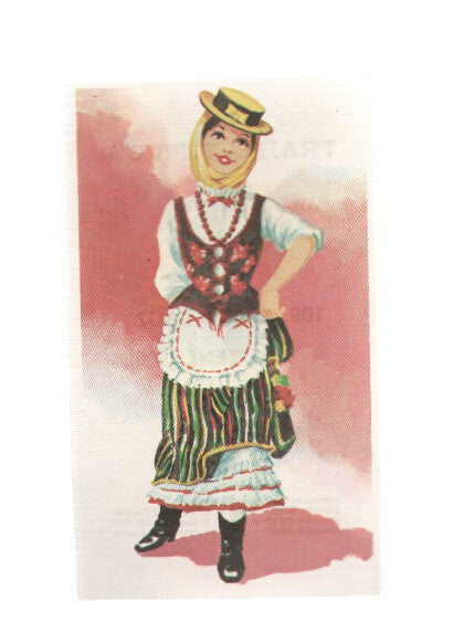 Cromos: Trajes tipicos de todo el mundo numero 109: Santa Cruz de Tenerife