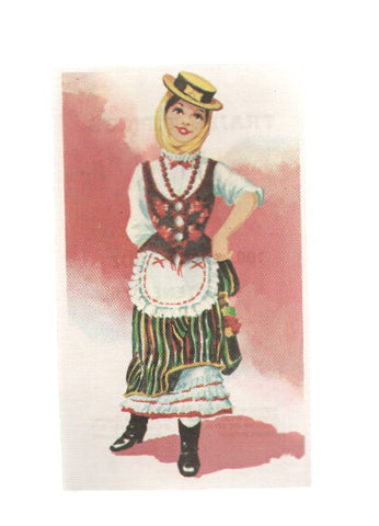 Cromos: Trajes tipicos de todo el mundo numero 109: Santa Cruz de Tenerife