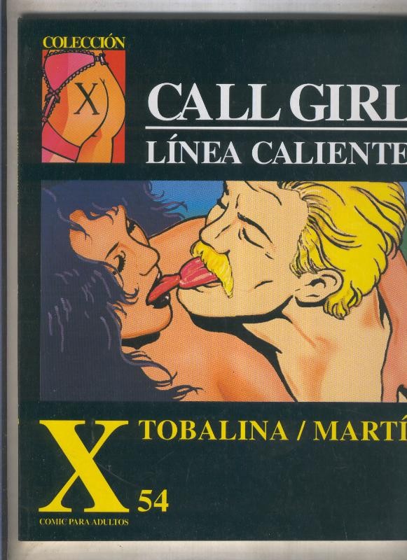 Coleccion X numero 054: Call Girl, linea caliente