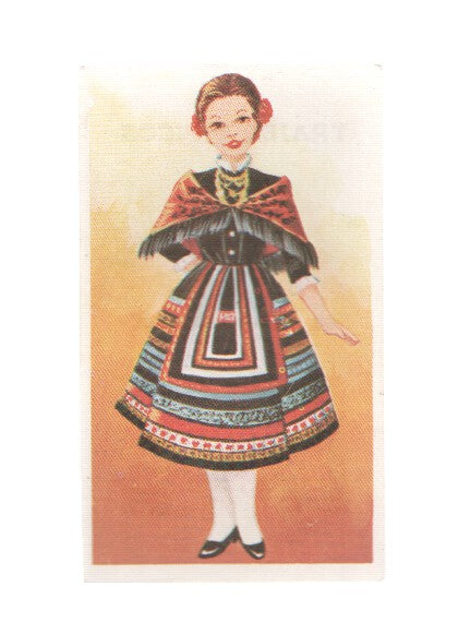 Cromos: Trajes tipicos de todo el mundo numero 090: Guadalajara