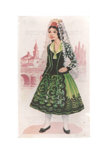 Cromos: Trajes tipicos de todo el mundo numero 089: Granada