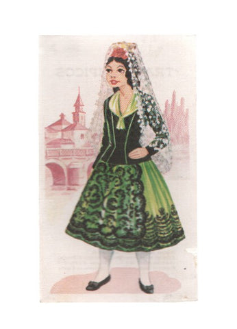 Cromos: Trajes tipicos de todo el mundo numero 089: Granada