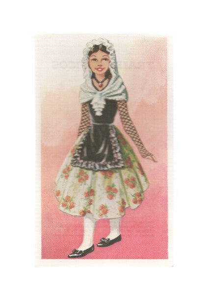 Cromos: Trajes tipicos de todo el mundo numero 088: Gerona