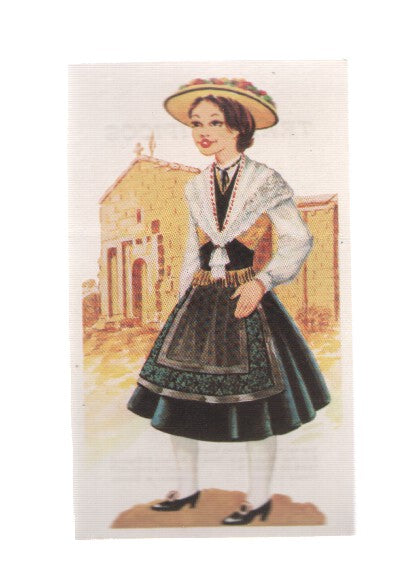 Cromos: Trajes tipicos de todo el mundo numero 086: A Coruña