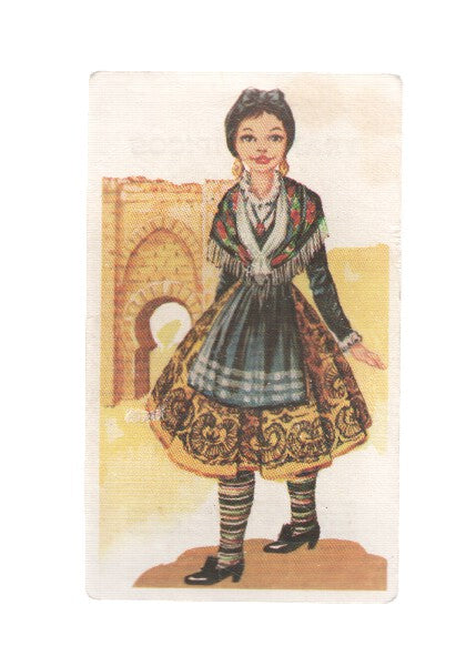 Cromos: Trajes tipicos de todo el mundo numero 084: Ciudad Real