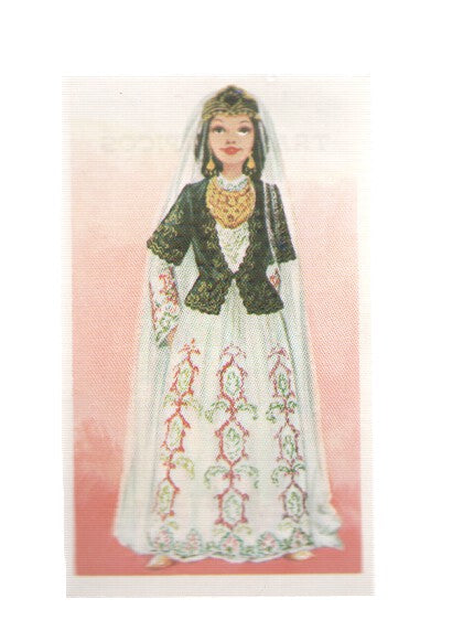 Cromos: Trajes tipicos de todo el mundo numero 070: Turquia