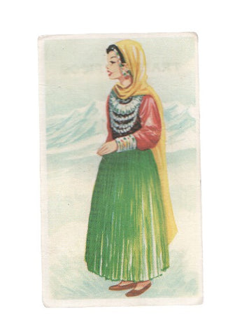 Cromos: Trajes tipicos de todo el mundo numero 066: Pakistan