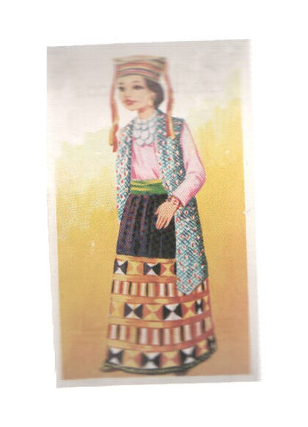 Cromos: Trajes tipicos de todo el mundo numero 052: Celebes