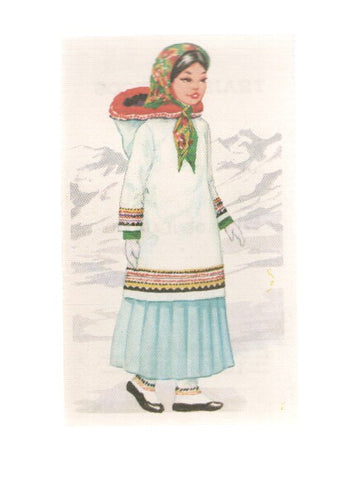 Cromos: Trajes tipicos de todo el mundo numero 027: Groenlandia