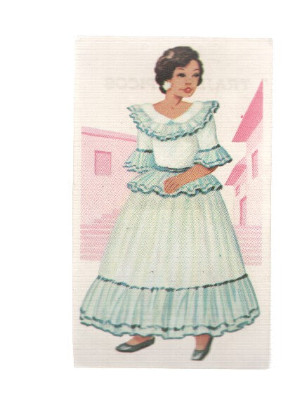 Cromos: Trajes tipicos de todo el mundo numero 020: Colombia