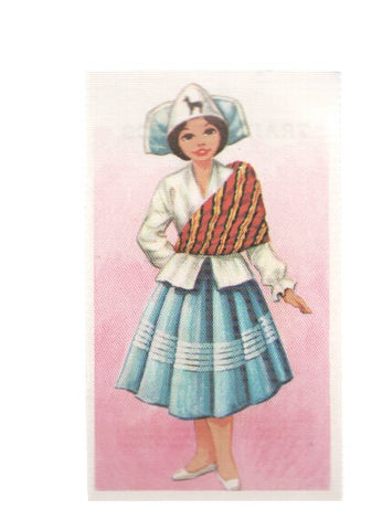 Cromos: Trajes tipicos de todo el mundo numero 013: Bolivia