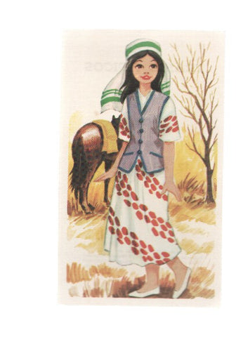 Cromos: Trajes tipicos de todo el mundo numero 012: Argentina