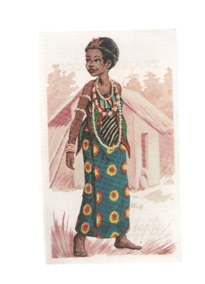 Cromos: Trajes tipicos de todo el mundo numero 008: Togo