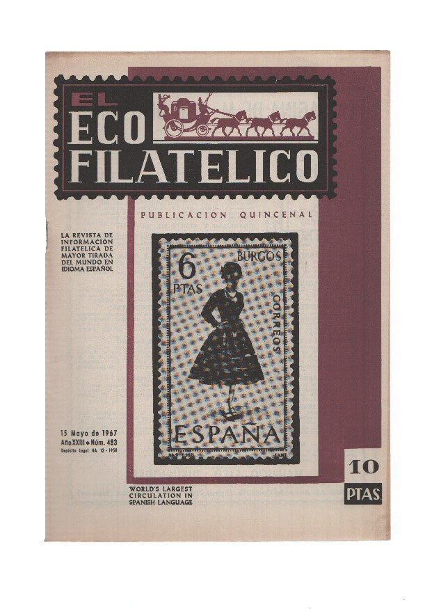 El Eco Filatelico y Numismatico numero 0483: Filatelia Retrospectiva I