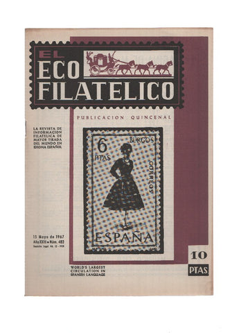 El Eco Filatelico y Numismatico numero 0483: Filatelia Retrospectiva I