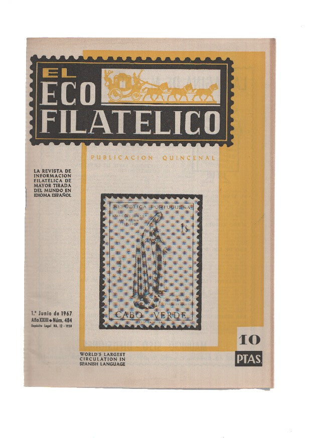 El Eco Filatelico y Numismatico numero 0484: EXFIBIERZO III