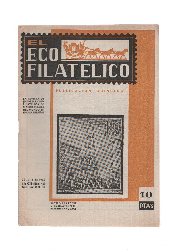 El Eco Filatelico y Numismatico numero 0487: Para garantizar la filatelia tematica II